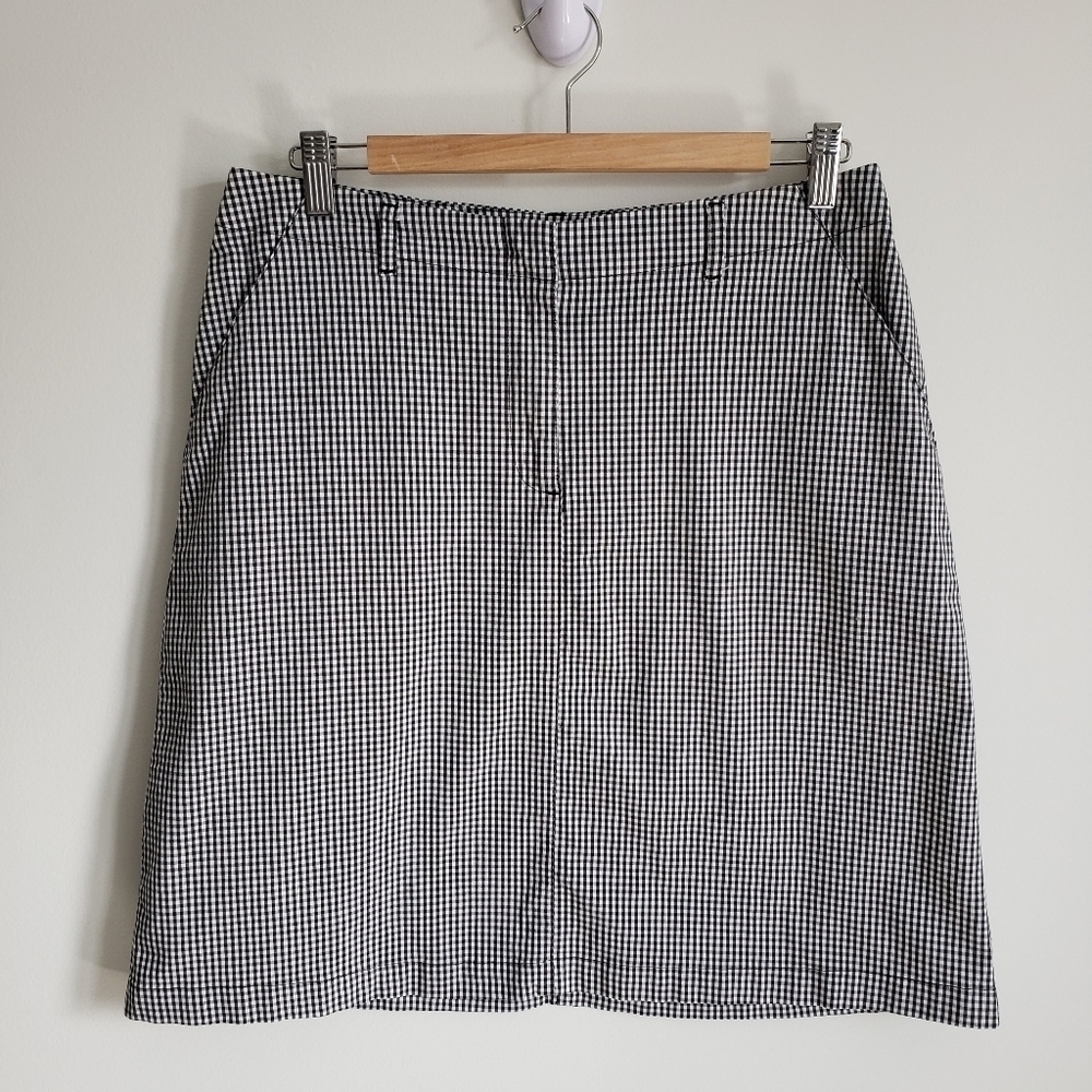 Northern Reflections Women's Gingham A-Line Skirt Size 10
